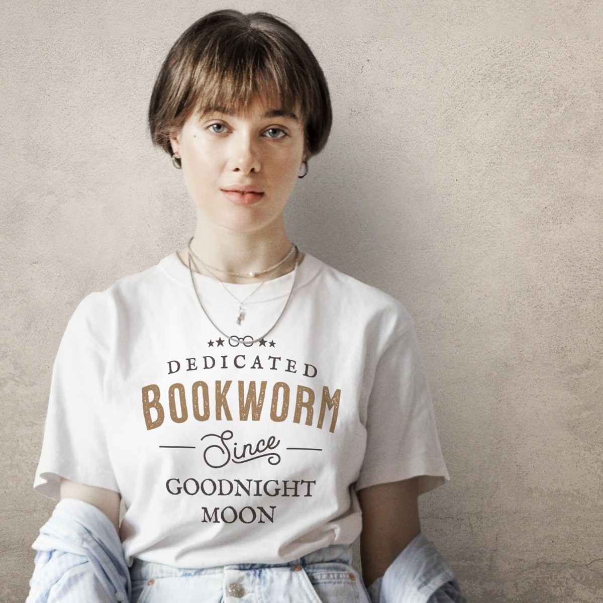 Personalized Bookworm Since T-shirt