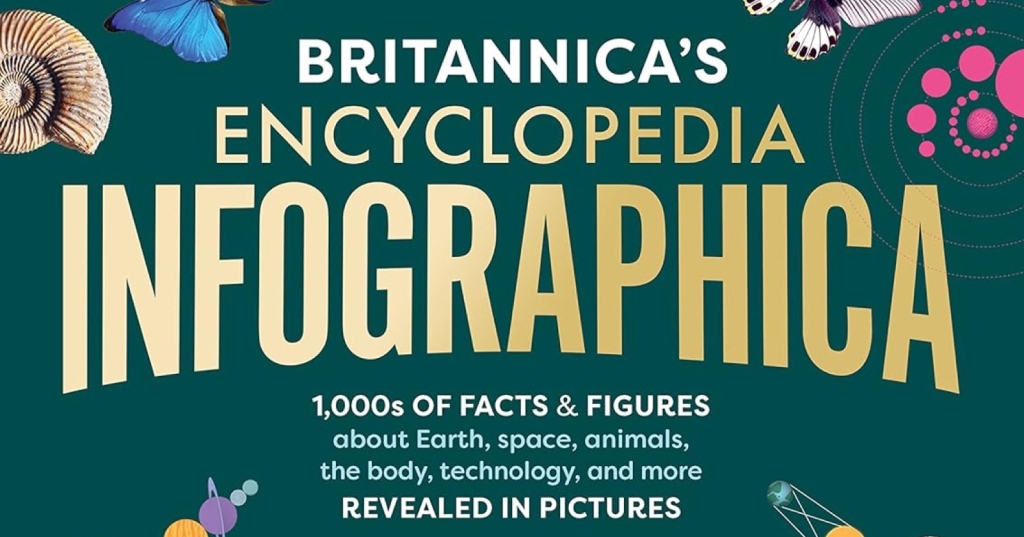 Britannica has released Encyclopedia Infographica – a perfect bookish gift this holiday season
